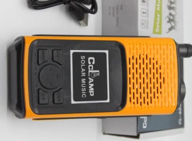 Radio cu incarcare solara si la priza cu bluetooth si lanterna CClamp CL-601